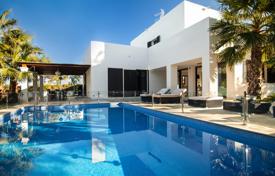 Modern furnished villa with a private garden, a swimming pool and a parking, San Antonio Abad, Spain for 7,500 € per week