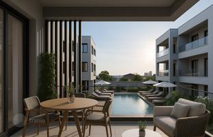 Gated residence with a swimming pool and gardens close to beaches and the center of Larnaca, Livadia, Cyprus for From 183,000 €