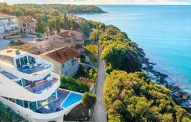 Unique villa with a pool and a gym, 20 meters from the sea, Pula, Croatia for 1,600,000 €