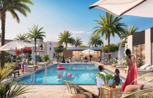 Villas in a residential complex Greenview surrounded by green parks, close to a golf club, Emaar South area, Dubai, UAE for From $449,000