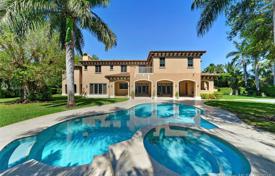 Luxury villa with a pool, a terrace and a garage, Pinecrest, USA for $2,349,000