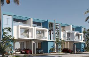 Beachfront residential complex with swimming pools and terraces, Qetaifan Island, Лусаил, Катар for From $1,083,000