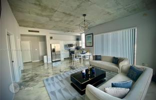 2-bedroom apartments in condo 107 m² in Miami for $520,000