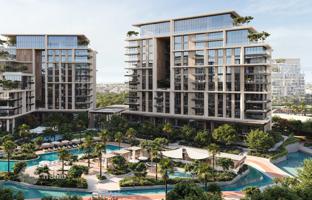 New project City Walk Crestlane 4|5 with swimming pools, lawns and water features, Al Wasl, Dubai, UAE for From $735,000