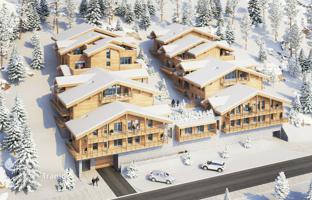 New apartment with a balcony in a comfortable residence, near the ski slopes, Les Gets, France for 444,000 €