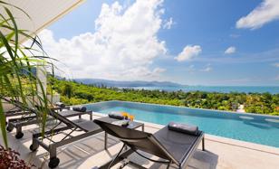Stylish villa with a pool and sea views, 900 meters from Thongson Beach, Koh Samui, Thailand for $1,939,000