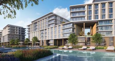 Premier residential complex Solea on Saadiyat Island, Abu Dhabi, UAE
