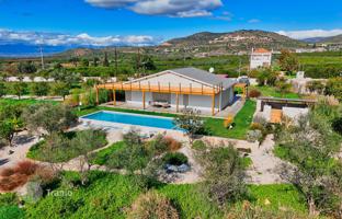 Furnished house with a swimming pool and a lush garden on a large plot in Nafplio, Peloponnese, Greece for 590,000 €