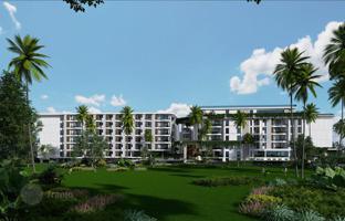 New residence with swimming pools and restaurants close to beaches, Kamala, Phuket, Thailand for From $185,000