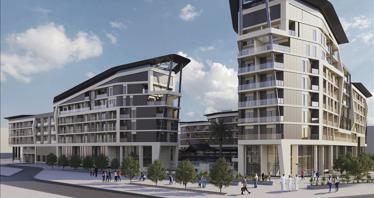 Al Mahra Residence — new residence by Siadah with a swimming pool close to the center of Abu Dhabi in Masdar City