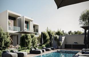 Townhouses in a new residence with a swimming pool and a gym at 450 meters from the sea, Paphos, Cyprus for From 250,000 €