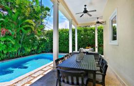 Cozy villa with a backyard, a garden, a pool, a relaxation area, a terrace and a garage, Miami, USA for 1,772,000 €