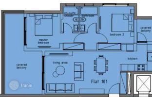 2-bedroom apartment in new building in Limassol for 355,000 €