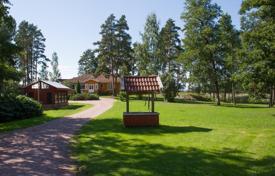 Villa with a terrace and a private pier at 200 meters from the lake, Raseborg, Finland for 2,800 € per week