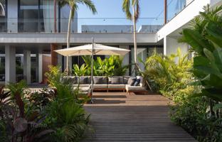 New apartment complex with swimming pools, a spa, and a café in Nuanu City, Bali, Indonesia for From $139,000
