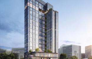 New high-rise residence with a swimming pool, a club and a cinema, Phnom Penh, Cambodia for From $50,000