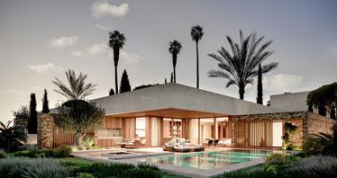 Complex of sea view villas at 150 meters from the beaches, Geroskipou, Cyprus