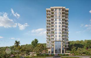 Residence with a swimming pool and an aquapark at 80 meters from the sea, Mersin, Turkey for From 5,509,000 TRY