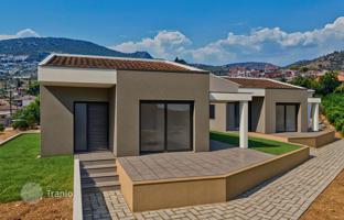 Two new houses with a garden, a parking and mountain views in Messinia, Peloponnese, Greece for 320,000 €