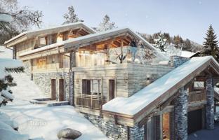 New four-storey chalet with a spa area, a cinema and terraces, Les Gets, France for 5,500,000 €