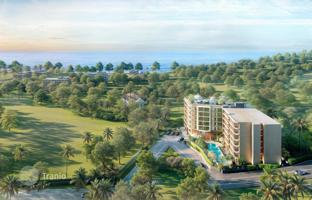 Modern apartments with a swimming pool and gym close to the sea in Naithon, Phuket, Thailand for From $96,000