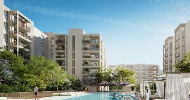 5 new flats in residential complex Mangrove in Dubai Creek Harbour