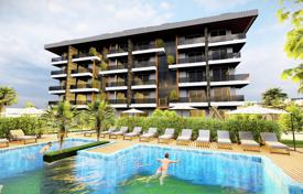 Comfortable apartments in a new luxury residence with a swimming pool and a lounge area, Alanya, Turkey for $118,000