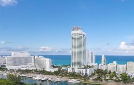 Modern studio with ocean views in a residence on the first line of the beach, Miami Beach, Florida, USA for $750,000
