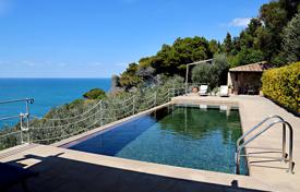 Monte Argentario — Villa with two annexes, caretaker's house and swimming pool overlooking the Tuscan archipelago, Tuscany, Italy. Price on request