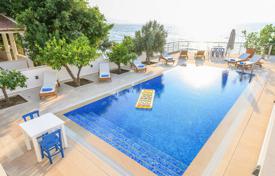 Cozy beachfront villa with a swimming pool and a panoramic view in a quiet area of Bodrum, Turkey for $5,800 per week