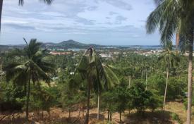 Large land plot for construction with sea views, near the beach, Koh Samui, Surat Thani, Thailand for 1,431,000 €