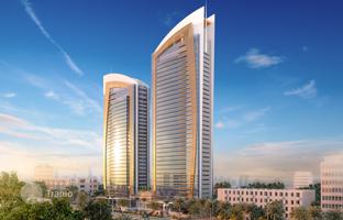 High-rise residence Damac Esclusiva with swimming pools and a spa center in the heart of Riyadh, Saudi Arabia for From $1,035,000