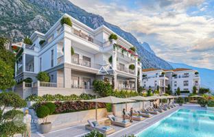1-bedroom apartment 54 m² in Dobrota for 256,000 €