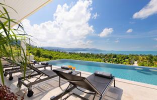 Stylish villa with a pool and sea views, 900 meters from Thongson Beach, Koh Samui, Thailand for $1,937,000