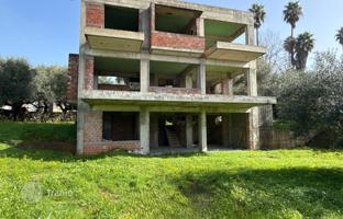 Two unfinished houses overlooking the sea in Mikri Mantineia, Peloponnese, Greece for 780,000 €