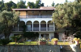 Three-storey villa with a parking and picturesque views on the first sea line, Kassandra, Greece for 4,000,000 €