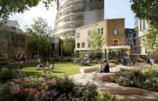 Two-bedroom apartment with picturesque views in a residence with a swimming pool and a roof-top terrace, Canary Wharf, London, UK for £866,000