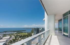 Elite duplex-penthouse with bay views in a residence on the first line of the beach, Miami, Florida, USA for 7,000,000 €
