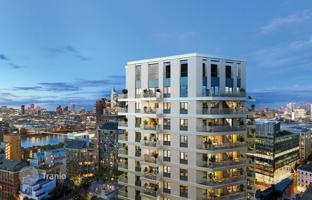 Two-bedroom apartment with a river view in a new development, Central London, UK for £1,600,000