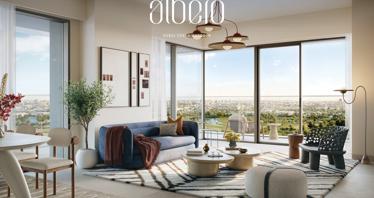 New residential complex Albero near the sea in Dubai Creek Harbor area, UAE