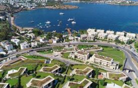 Luxury beachfront villas in Bodrum in a gated complex in Yalıkavak area for $2,175,000