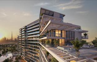 Kempinski Residences The Creek — new residence by Swiss Property with a swimming pool, a spa center and a panoramic view in Dubai Healthcare City for From $572,000