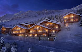 New apartment with a balcony in a premium residence, in the center of Meribel, France for 1,220,000 €