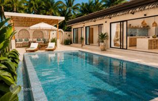 Exquisite turnkey beachfront pool villa in Thong Krut, Koh Samui, Thailand for $265,000