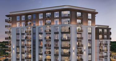 2 new flats in residential complex The Baltimore in Dubai
