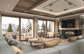 Ski in and out off plan luxury 5 bedroom apartments for sale in Meribel with stunning views for 4,685,000 €