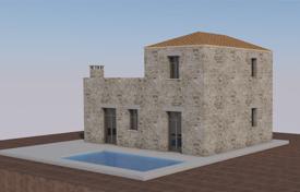 New stone house with sea views and a swimming pool in the Peloponnese, Greece for 330,000 €