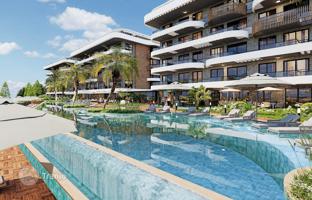 1-bedroom apartment 92 m² in Kestel for 11,383,000 TRY