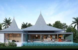 New complex of villas with swimming pools close to Layan and Band Tao Beaches, Phuket, Thailand for From $1,923,000