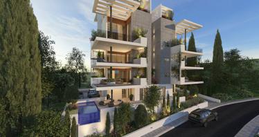 Low-rise project with a parking 8 minutes away from the beach, Germasogeia, Cyprus
